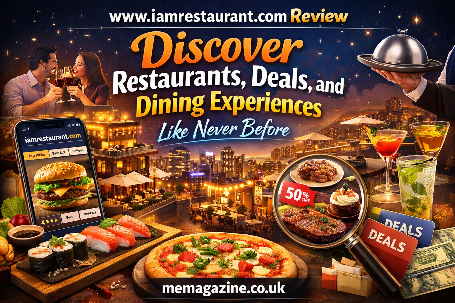 www.iamrestaurant.com Review: Discover Restaurants, Deals, and Dining Experiences Like Never Before