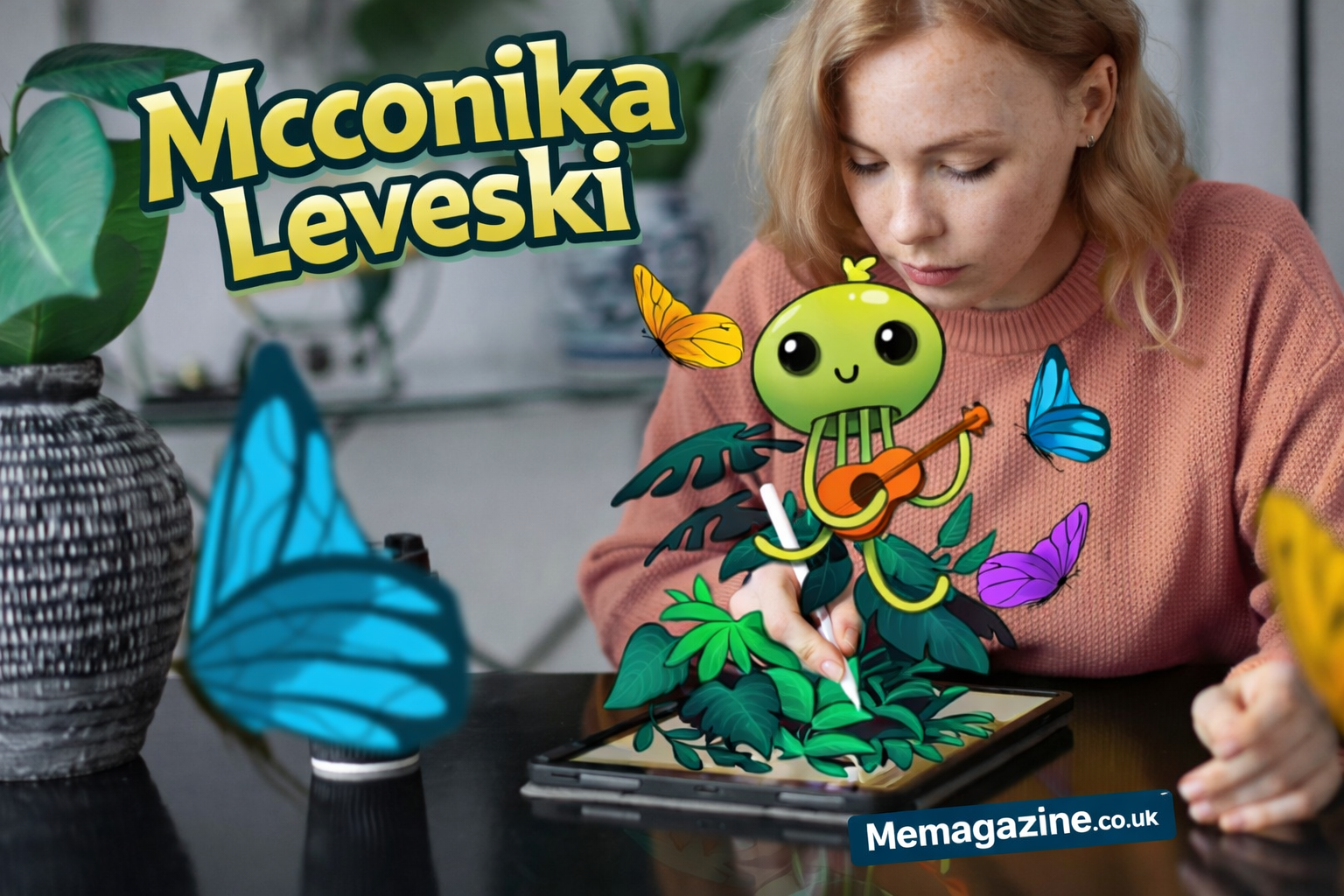 Mcconika Leveski: Contemporary Digital Artist Blending Tradition, Sustainability & Visual Storytelling